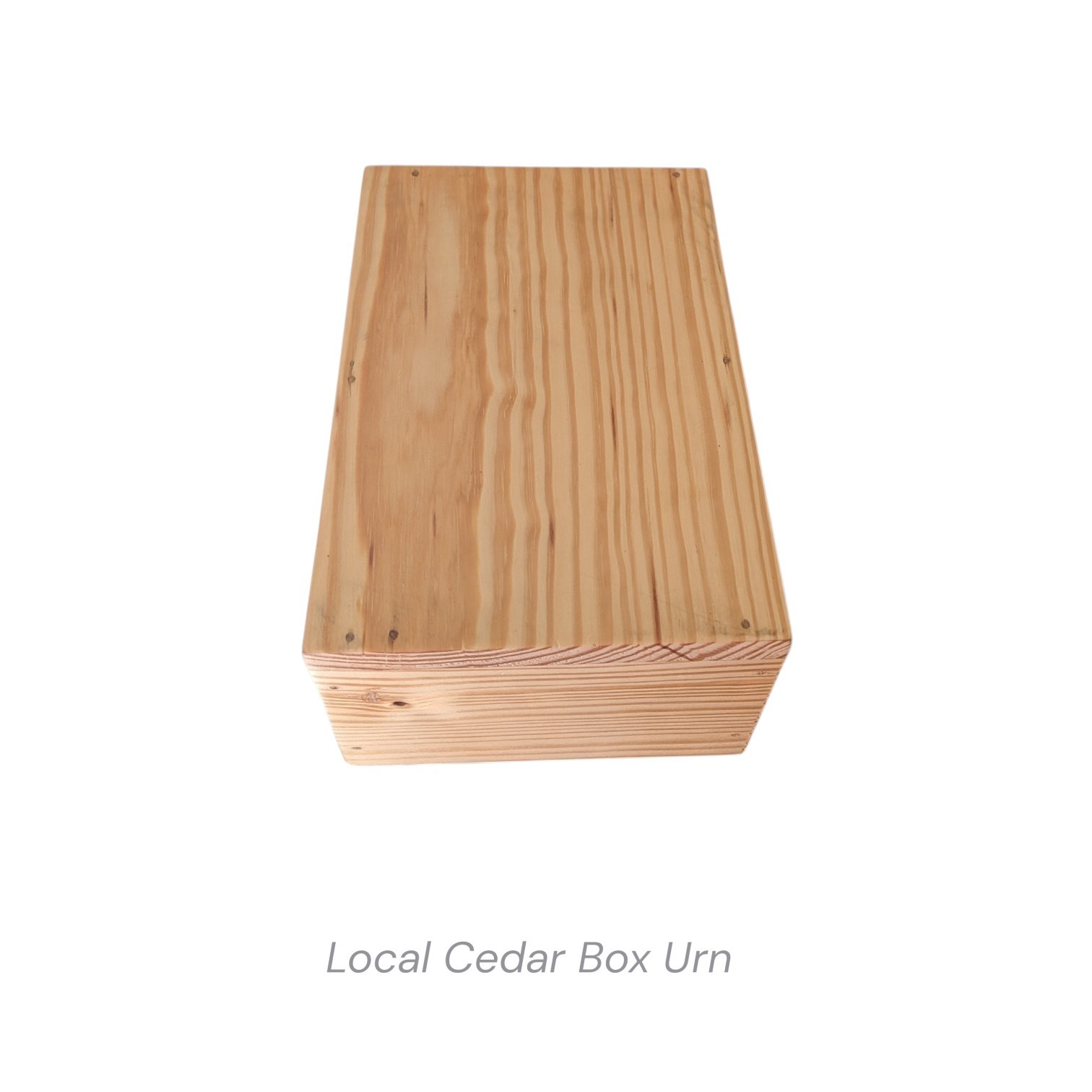 Local Cedar Box Urn - Jamaica Made