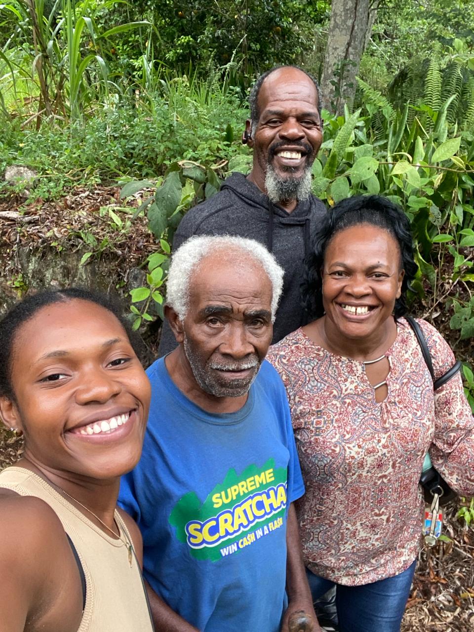 Beresford with family
